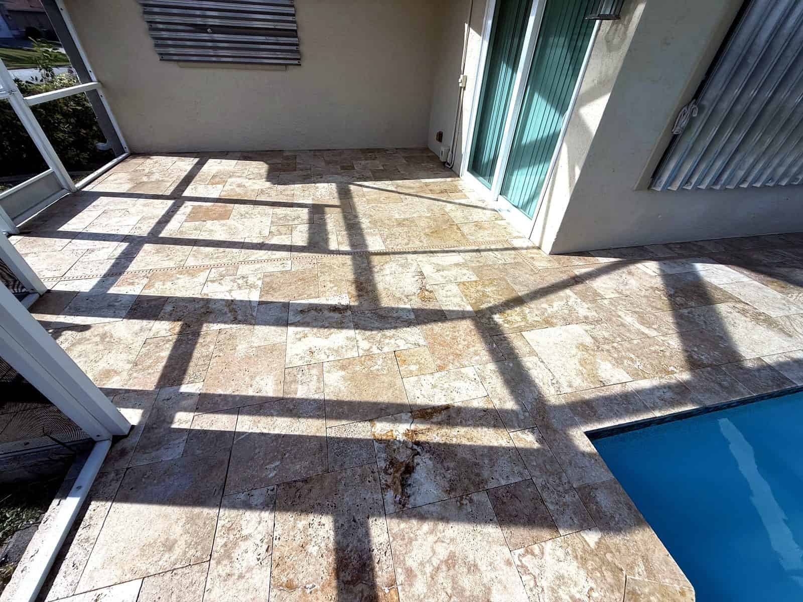 Finished pool, second angle